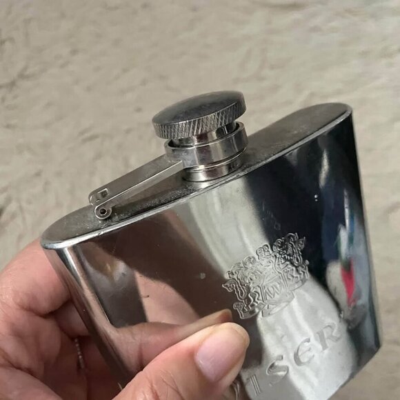 Vintage Wiser's Stainless Steel Flask - 6oz - Picture 3 of 5